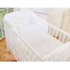 Universele Bedbumper voor Kinderbed -  Wit Little Prince Princess