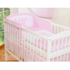 Universele Bedbumper voor Ledikant -  Roze Little Prince Princess
