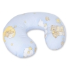 Voedingskussen voor Baby - Harten Blauw