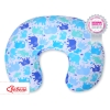 Voedingskussen voor Baby - Harten Blauw