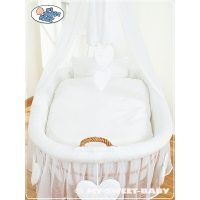 Beddengoed voor Rieten Baby Wieg 2 st