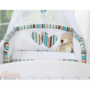 Universele Bedbumper - Harten