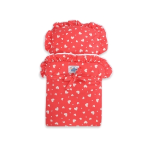 Houten Poppenwagen Rood