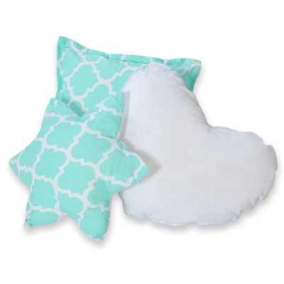 3-delige Kussenset Mint Marokko