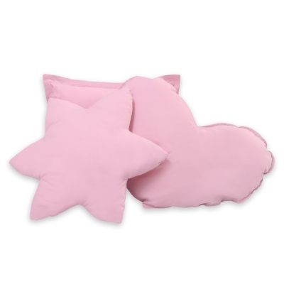 3 st Kussens voor Tipi Speeltent Roze