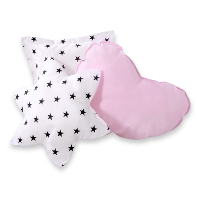 3 st Kussens voor Tipi Speeltent Roze