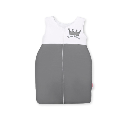 Baby Slaapzak  -  Antraciet Little Prince Princess