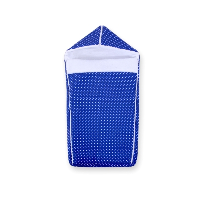 Baby Voetenzak voor Kinderwagen Donkerblauw Polkaprikker