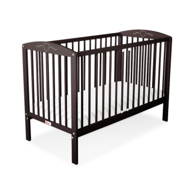 Babybed 120x60 cm - Harten Bruin