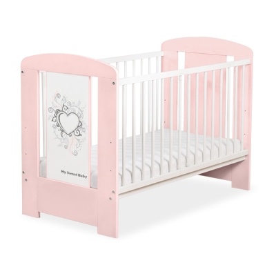 Babybed Chic 120x60 cm Roze