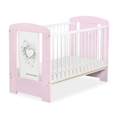 Babybet Roze 120x60cm roze voor meidsje