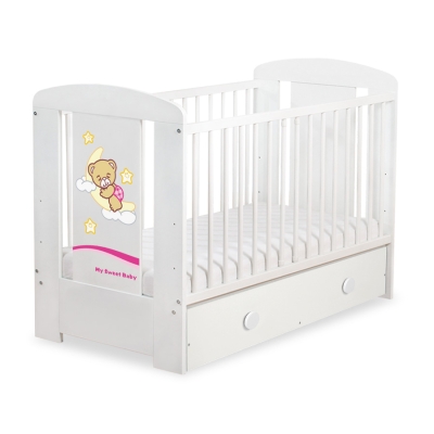 Babybed met Lade 120x60 cm - Good Night MAXI Welterusten