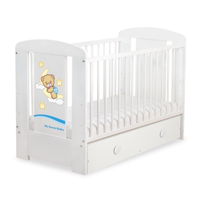 Babybed met Lade 120x60 cm - Good Night MAXI Welterusten