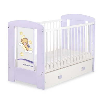 Babybed met Lade 120x60 cm - Good Night MAXI Welterusten