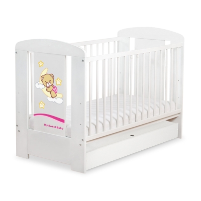 Babybed met Lade 120x60 cm - Good Night STANDARD Welterusten