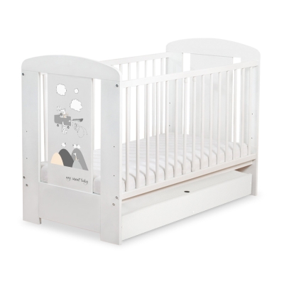 Babybed met Lade 120x60 cm - Happy balloons STANDARD