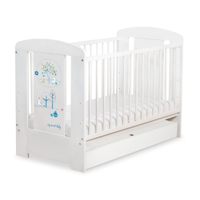 Babybed met Lade 120x60 cm - Happy balloons STANDARD