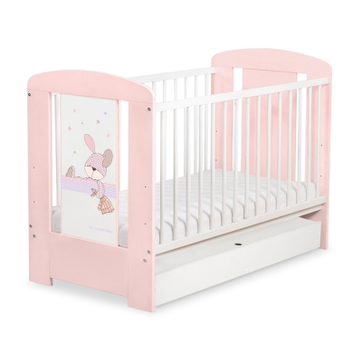 Babybed met Lade 120x60 cm - Happy balloons STANDARD