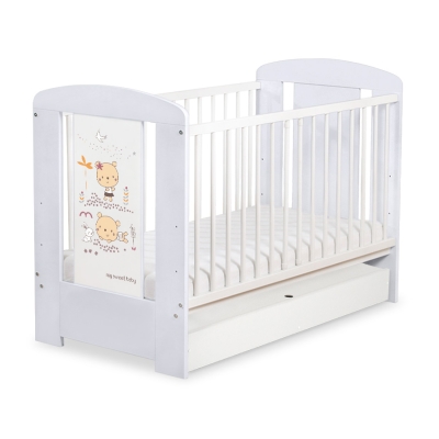 Babybed met Lade 120x60 cm - Happy balloons STANDARD