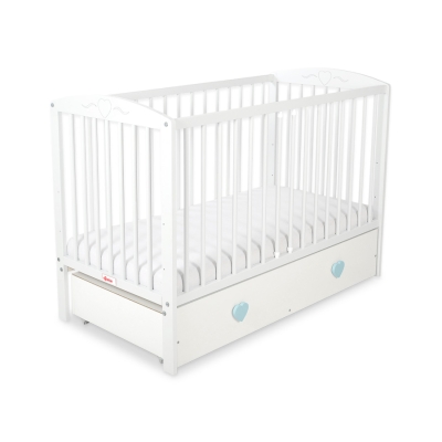 Babybed met Lade 120x60 cm - Harten MAXI