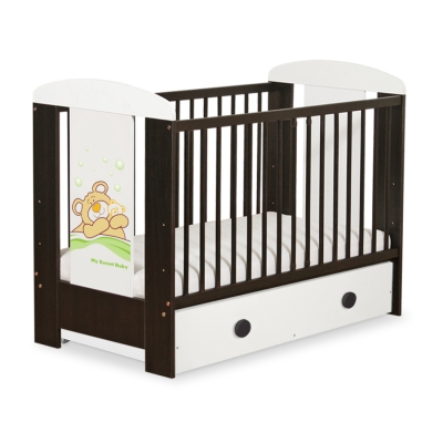 Babybed met Lade 120x60 cm - Tedy Bear Barnaba MAXI Teddy Bear Branaba