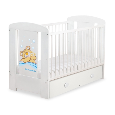 Babybed met Lade 120x60 cm - Tedy Bear Barnaba MAXI Teddy Bear Branaba