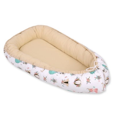 Babynestje Beige Vos
