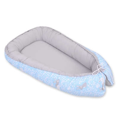 Babynestje Blauw Grijs Konijnen