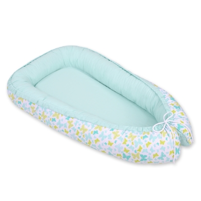Babynestje Blauw Mint Vlinders