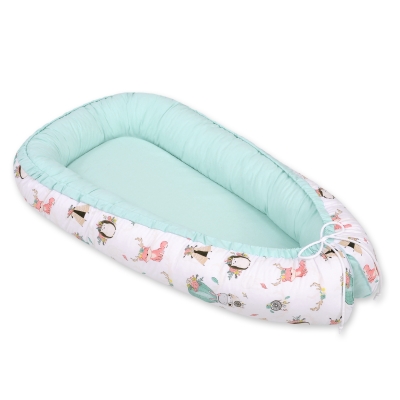 Babynestje Mint Beige Vos
