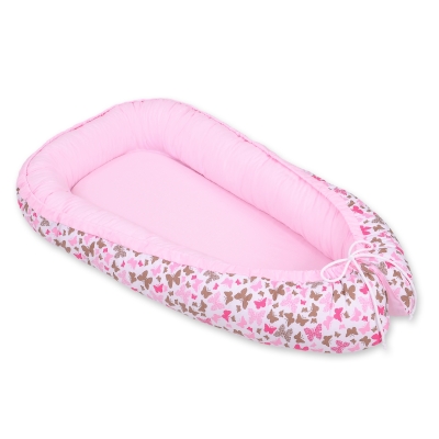 Babynestje Roze Vlinders