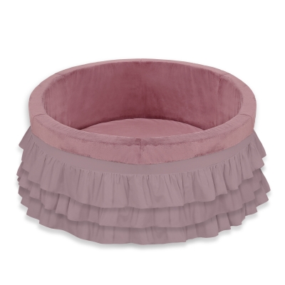 Ballenbak Baby Minky  Pastelviolet