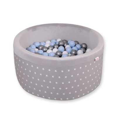 Ballenbak grijs voor baby