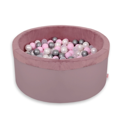 Ballenbak Minky Pastelviolet