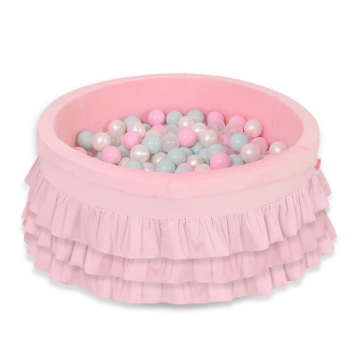 Ballenbak Minky Roze