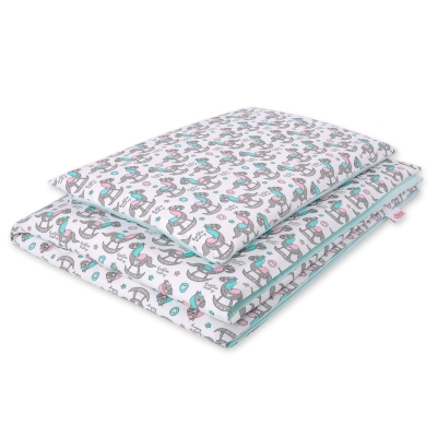 Beddengoed 2 delen 100x135 Mini Hobbelpaarden