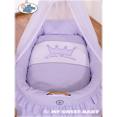 Beddengoed 2 st voor Babymand / Rieten Kribbe