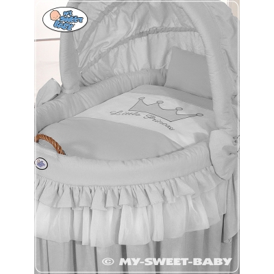 Beddengoed 2 st voor Babymand / Rieten Ledikant