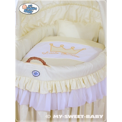Beddengoed 2 st voor Babymand / Rieten Wieg