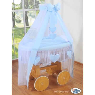 Beddengoed 2 st voor Babymand / Rieten Wieg