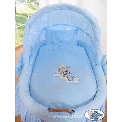 Beddengoed 2 st voor Babymand / Rieten Wieg