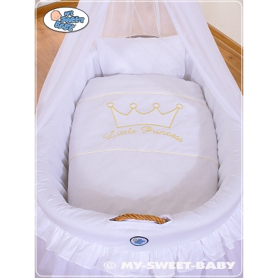 Beddengoed 2 st voor Babymand / Rieten Wieg