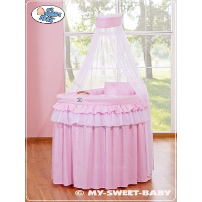 Beddengoed - Hemeltje voor Babymand / Rieten Babybed