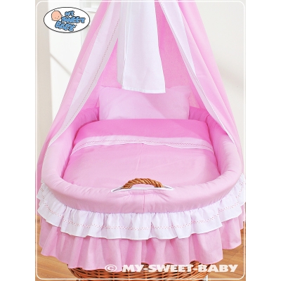Beddengoed voor baby wiegje 2 st
