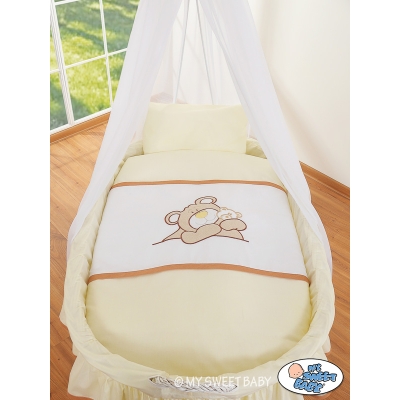 Beddengoed voor baby wiegje 2 st