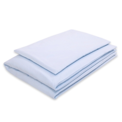Beddengoed voor Babybed 2 st - Harten Blauw