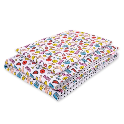 Beddengoed voor Kinderbed 2 dele 140x200 Junior Leeuw