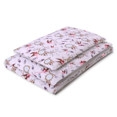 Beddengoed voor Kinderbed 2 dele 140x200 Junior Roze Slak