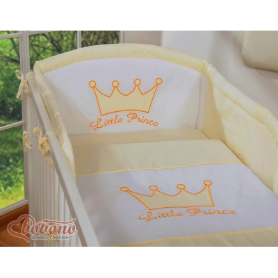 Beddengoed voor Ledikant 2 st -  Ivoor Little Prince Princess