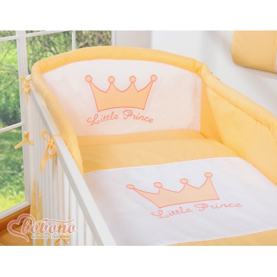 Beddengoed voor Ledikant 2 st -  Perzik Little Prince Princess